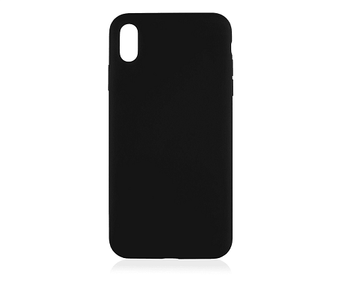 Чехол для смартфона vlp Silicone Сase для iPhone Xs Max, черный